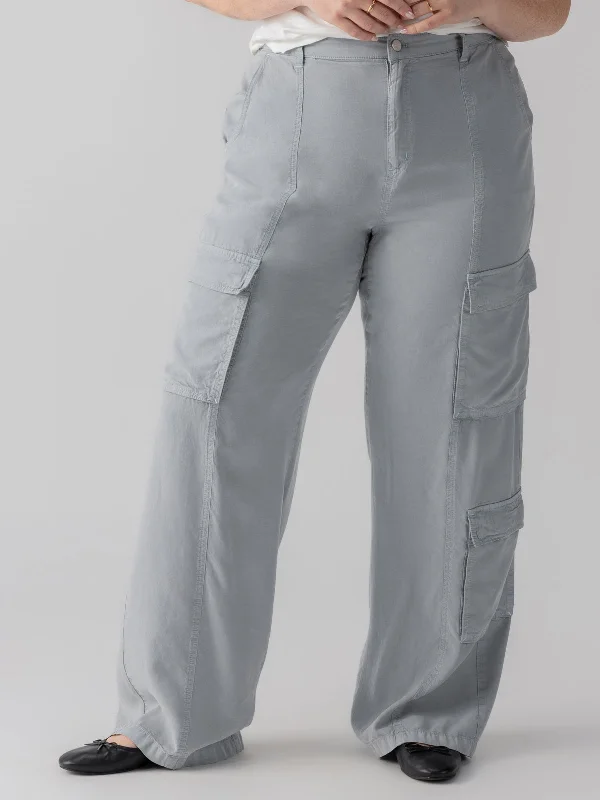 Doheny Standard Rise Cargo Pant Eucalyptus Inclusive Collection Comfy Cargo Trousers Doheny Standard Rise Cargo Pant Eucalyptus Inclusive Collection Comfy Cargo Trousers