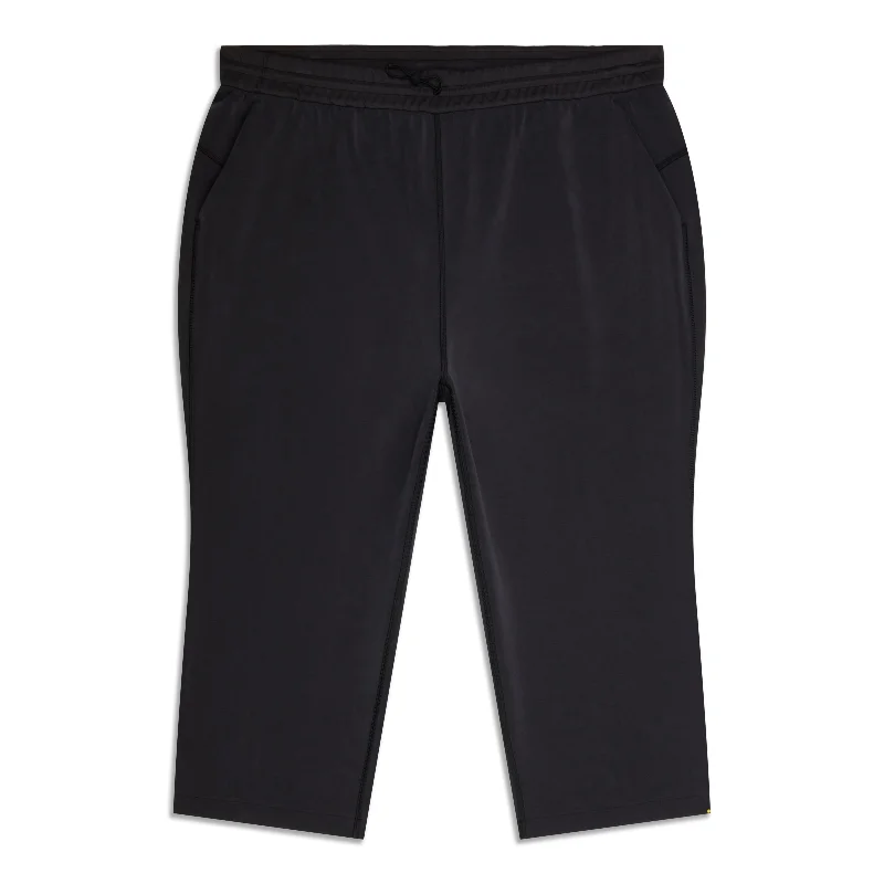 Softstreme High-Rise Straight-Leg Cropped Pant - Resale Formal Stretch Pants