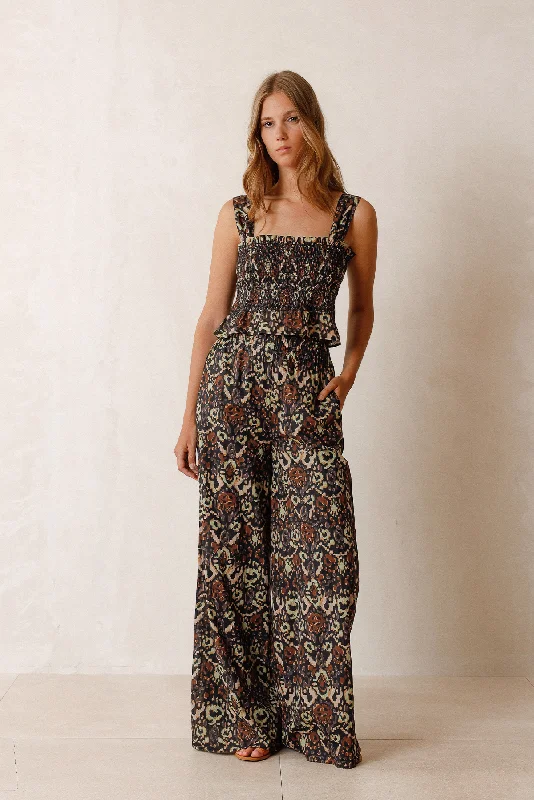 FANTASY WIDE LEG PANT Soft Stretch Pants