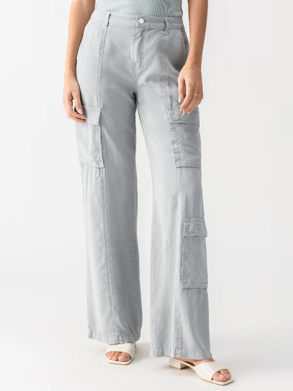 Doheny Standard Rise Cargo Pant Eucalyptus Soft Stretch Pants