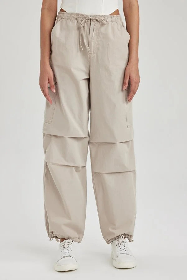 UNISEX CARGO PARACHUTE PANTS Trendy Wide-Legged Trousers