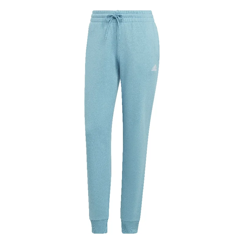 ESSENTIALS LINEAR FRENCH TERRY CUFFED PANTS Comfy Zip-Up Pants