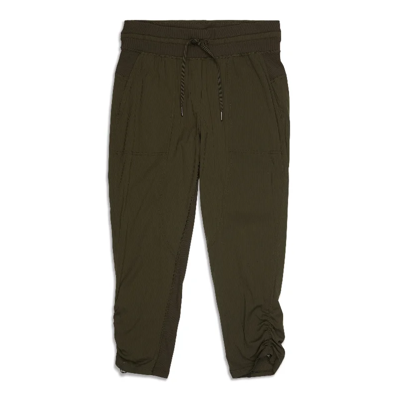Dance Studio Mid-Rise Cropped Pants - Resale Comfortable Denim Leggings