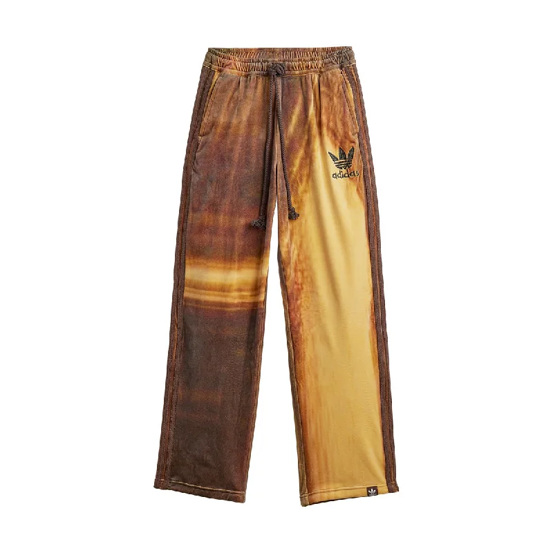 + Song For The Mute SFTM-004 Velvet Pants 'Brown AOP' Casual Yoga Pants