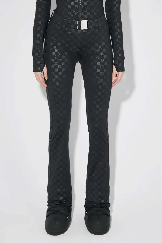 Lycra Monogram Pants Ski Comfortable Cargo Pants