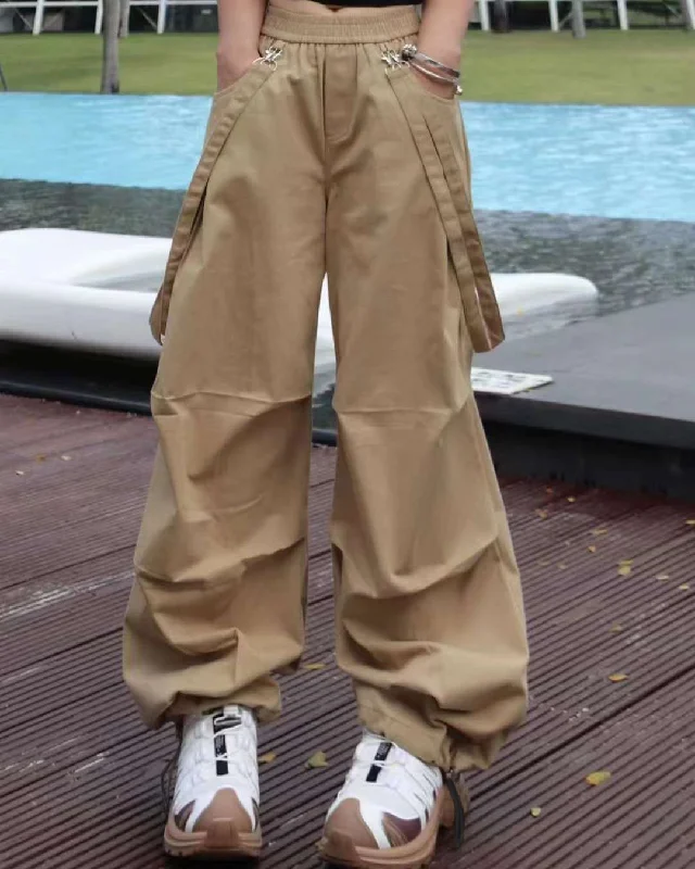 PARACHUTE PANTS Modern Stretch Trousers
