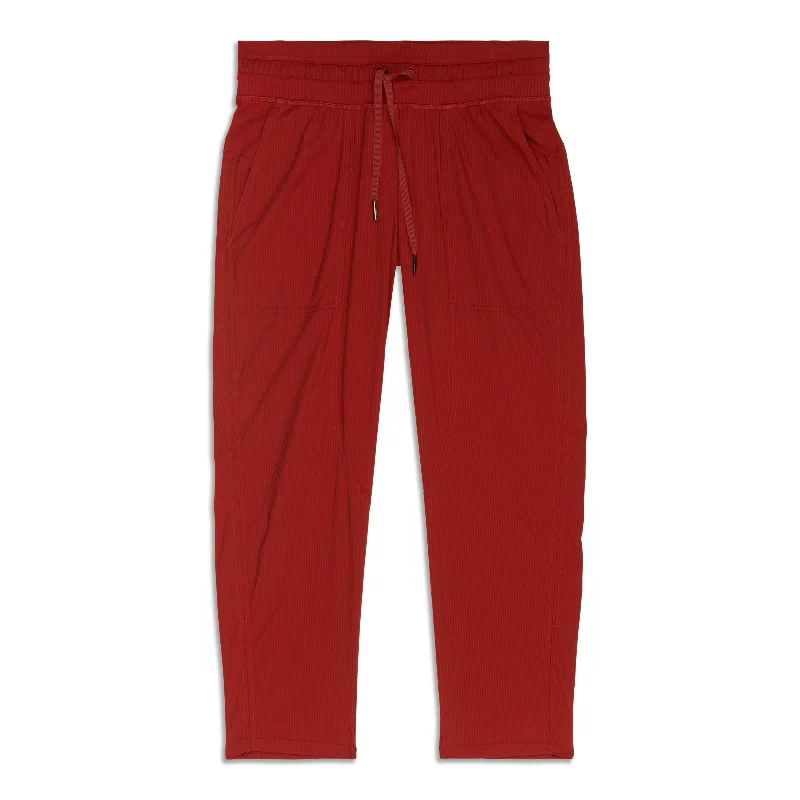 Dance Studio Mid-Rise Cropped Pants - Resale Comfortable Jogging Pants