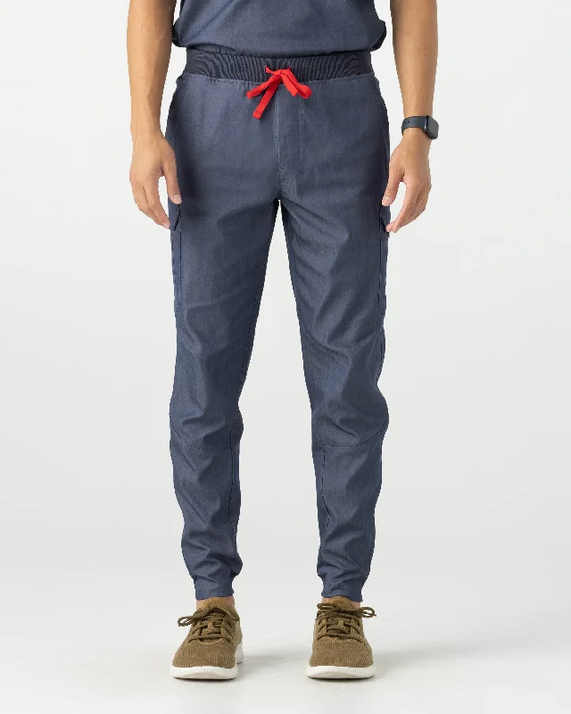 TENCEL™ Java ‎ Tapered Scrub Pants Stylish Elastic Waist Pants