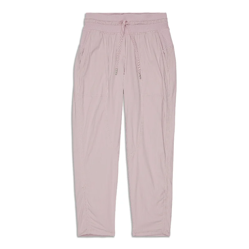 Dance Studio Mid-Rise Cropped Pant - Resale Casual Plaid Pants