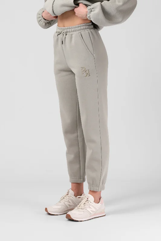 Binate Tracky Pant - Abbey Stone Fashionable Button-Up Pants