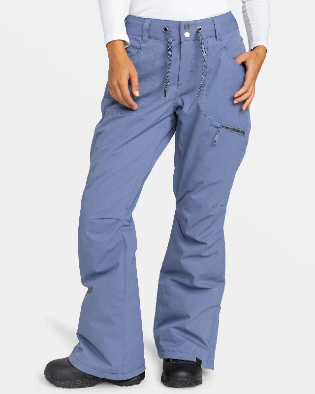 Nadia Snow Pants - Wild Wind Comfy Cargo Trousers