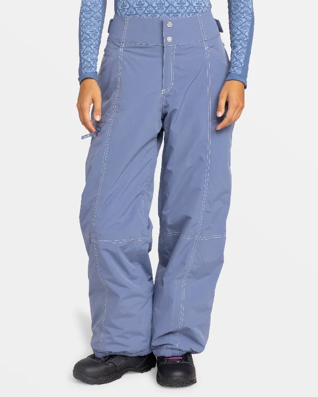 Chloe Kim Snow Pants - Wild Wind Trendy High-Waist Trousers