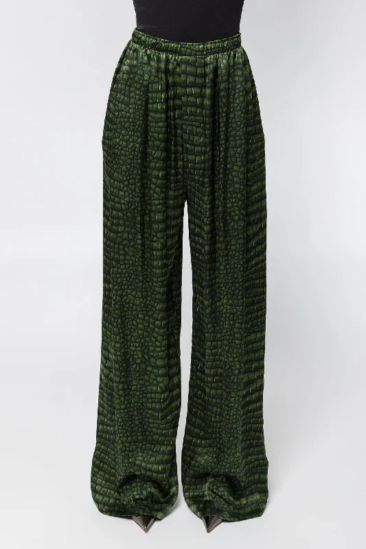Balenciaga AI Croc Pyjama Pants Comfy Zip-Up Pants