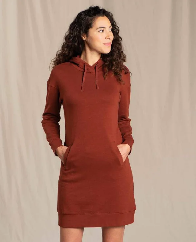 TOAD&CO FOLLOW THROUGH HOODED DRESS