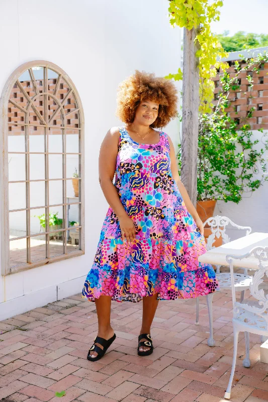 Ronnie Dress in Xanadu by Kasey Rainbow