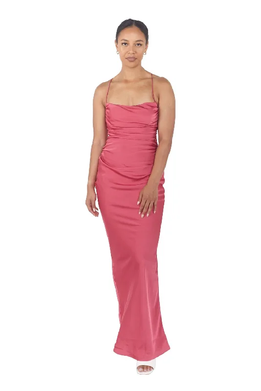 Scarlet Dress Fuchsia