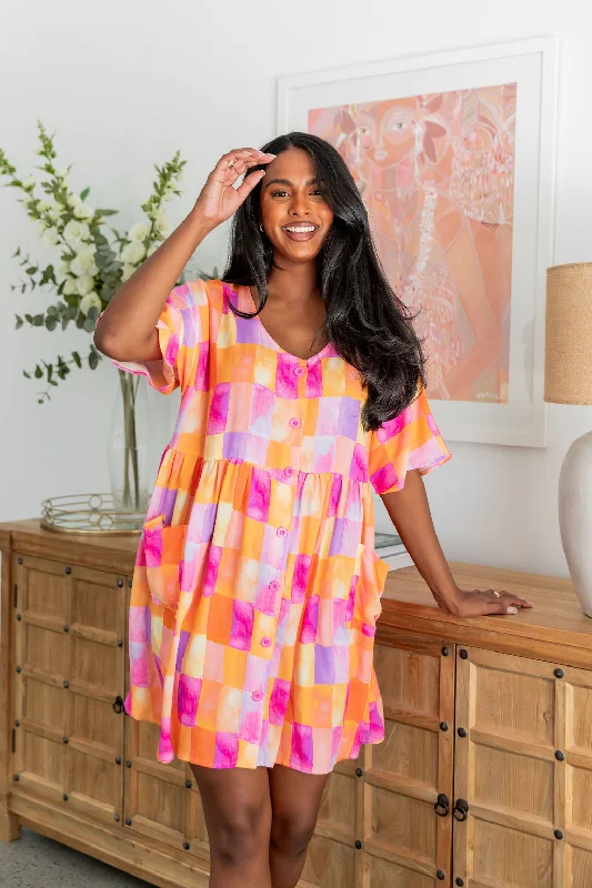 Disco Dress in Illusion