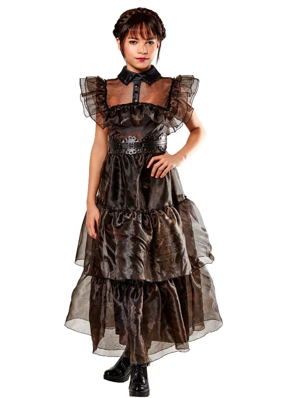 Wednesday Raven Dress Child
