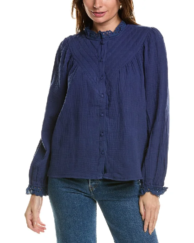 ANNA KAY Alpine Blouse Chic Square Blouse