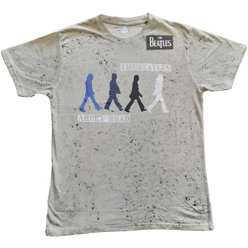 The Beatles | Official Band T-Shirt | Abbey Road Colours (Wash Collection)