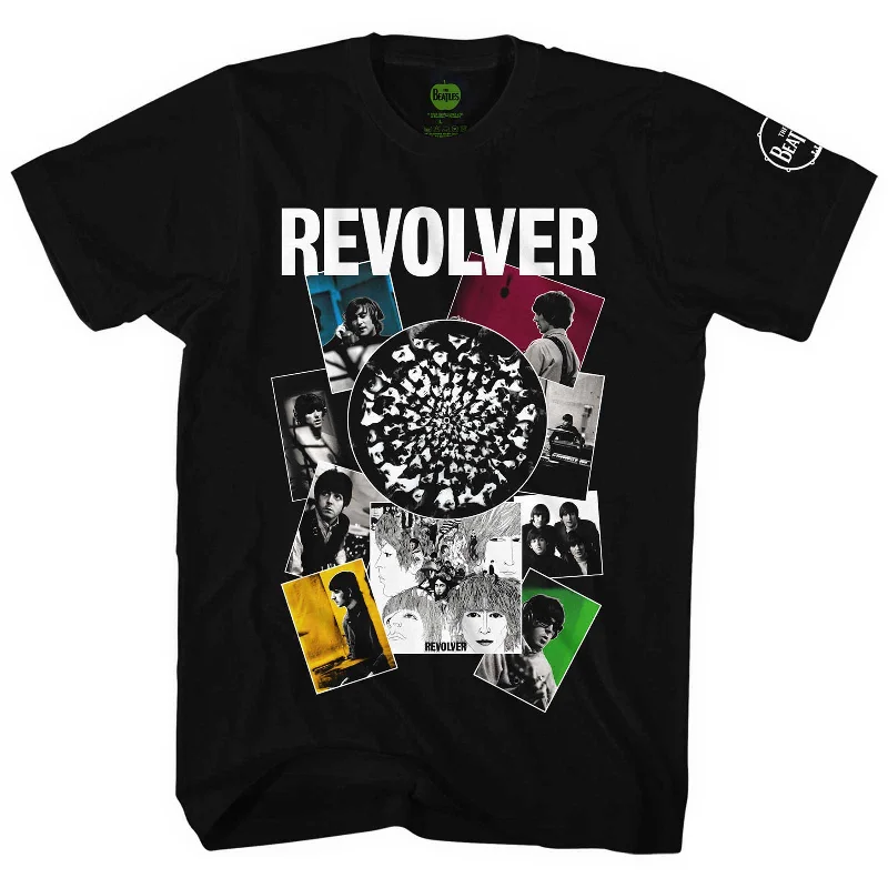 The Beatles | Official Band T-Shirt | Revolver Montage