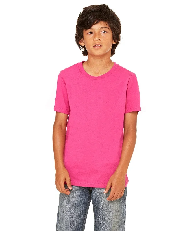 Bella+Canvas Youth Short Sleeve T-Shirt | Berry