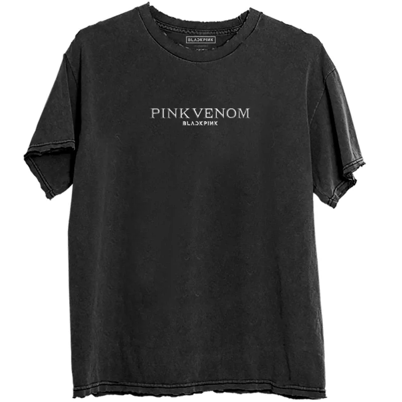 BlackPink | Official Band T-Shirt | Pink Venom (Back Print)