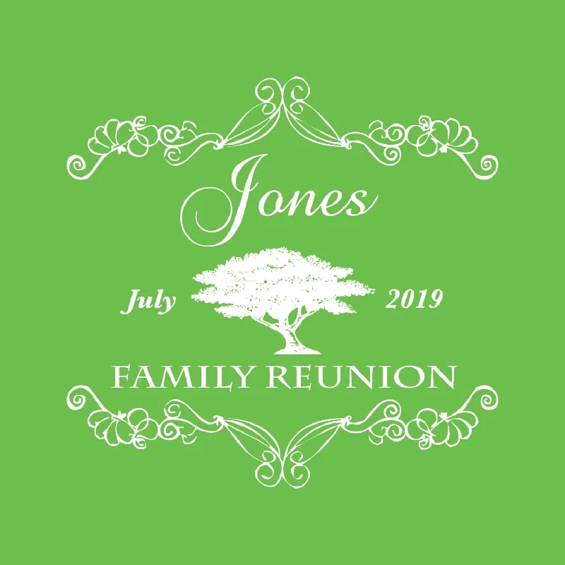 Cypress Tree Family Reunion T-Shirt Design R1-3