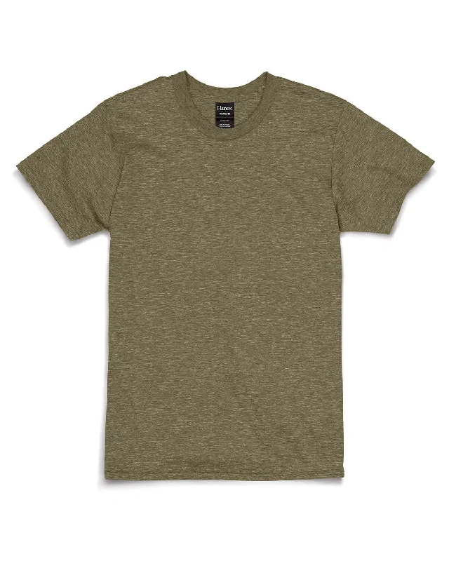 Hanes Combed Cotton T-Shirt | Oregano Heather