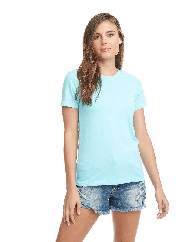 Next Level Ladies Boyfriend Tee | Light Blue