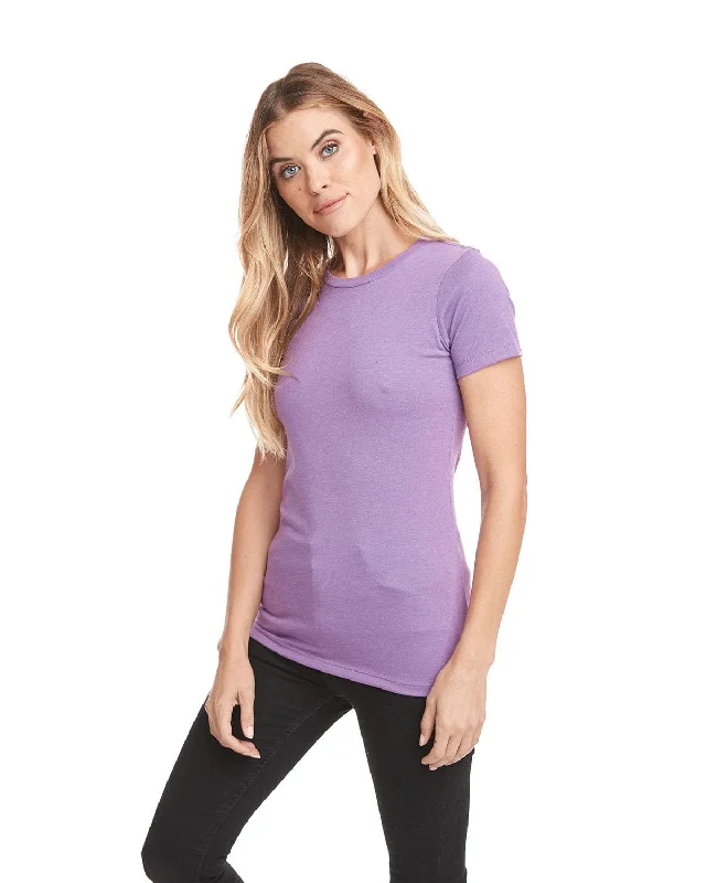 Next Level Ladies CVC Crew Tee | Purple Berry