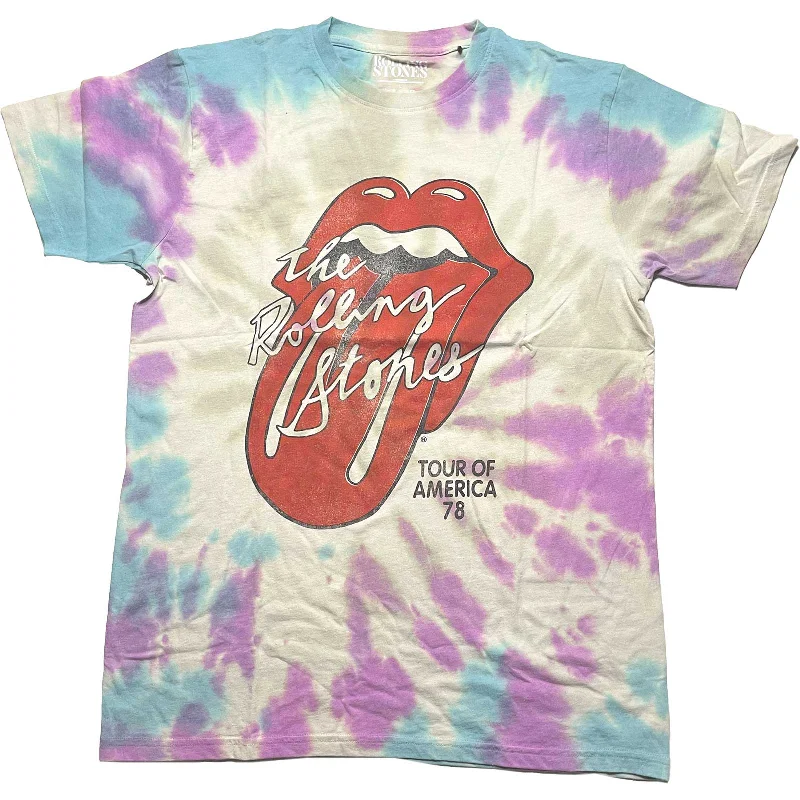 The Rolling Stones | Official Band T-Shirt | Tour of USA '78 (Wash Collection)