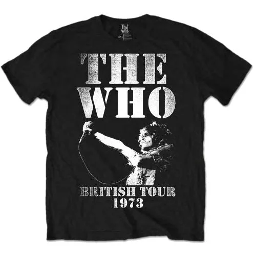 The Who | Official Band T-Shirt | British Tour 1973