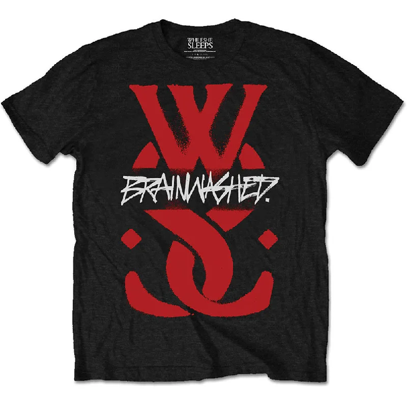 While She Sleeps | Official Band T-Shirt | Brainwashed Logo