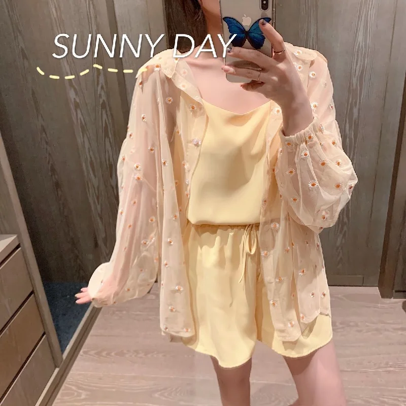 light yellow 3piece