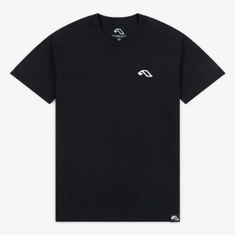 Anjuna Staple Tee / Black Ribbed T-Shirt High Neck Heavyweight