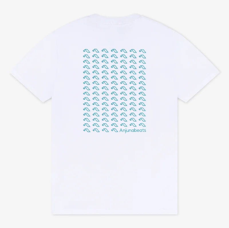 Anjunabeats Outdoors Tee / White Modern Contemporary Chic