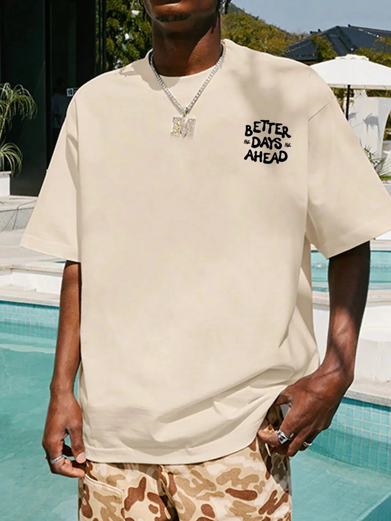 Better Days Ahead Tee Anti-Shrink Durable Soft