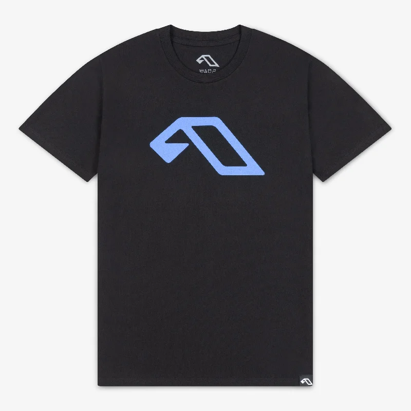 Anjuna Classic Tee / Black & Blue Fashionable Trendy Casual