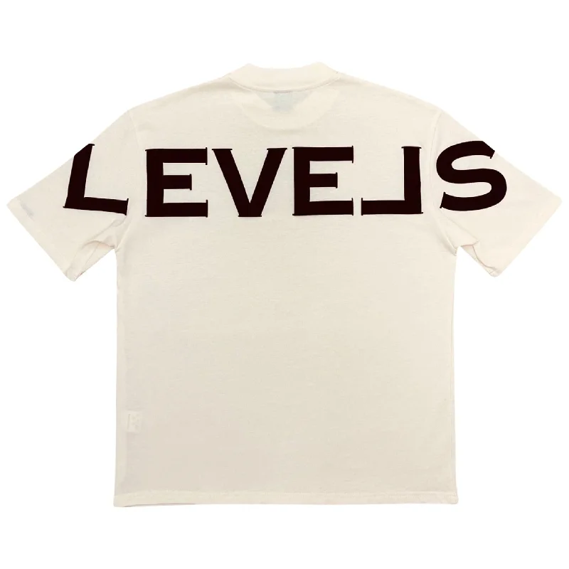 LEVELS SIGNATURE OVERSIZED TEE | NUDE Faux Fur Fabric Real Fur Fabric Shearling Fabric