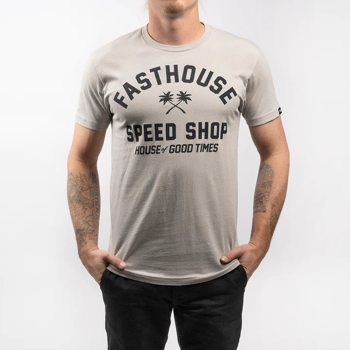 Fasthouse "Haven" Tee Zippered Front Buttoned Front Snap Front