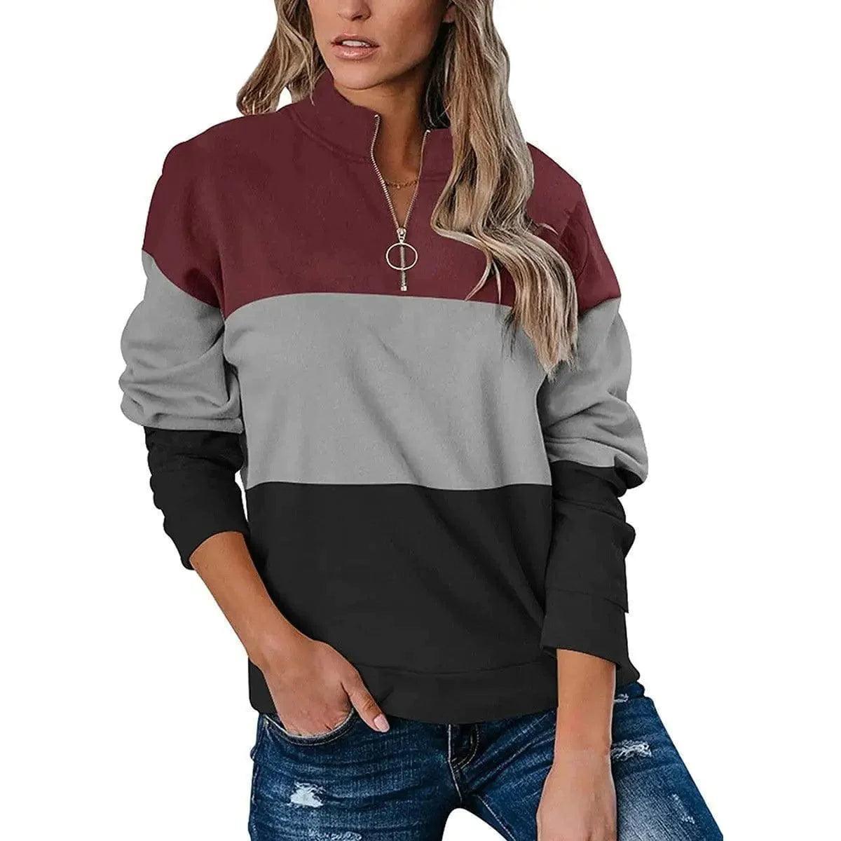 Red gray black