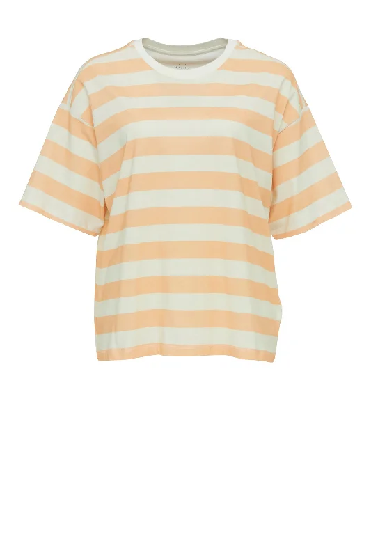 Apricot/offwhite