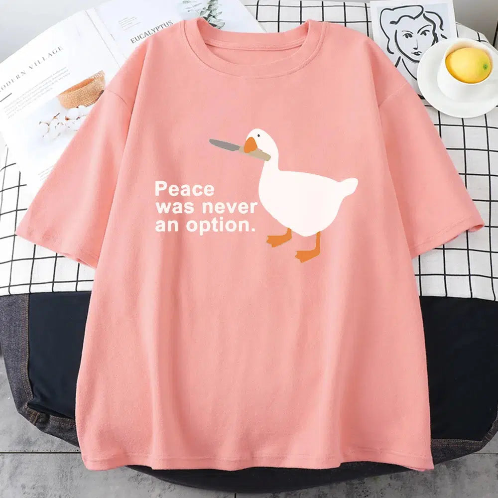 Peace Was Never An Option Tee Mesh Blend Leather Blend Suede Blend