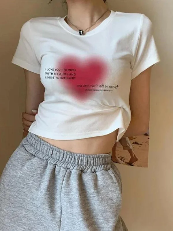 Pink Heart Aura Tee Hooded Caped Shawl Collar