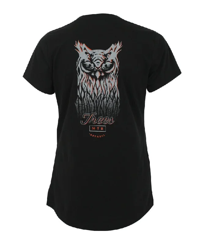 T-shirt HIBOU Ltd | Noir Knit Fabric Woven Fabric Fleece Fabric