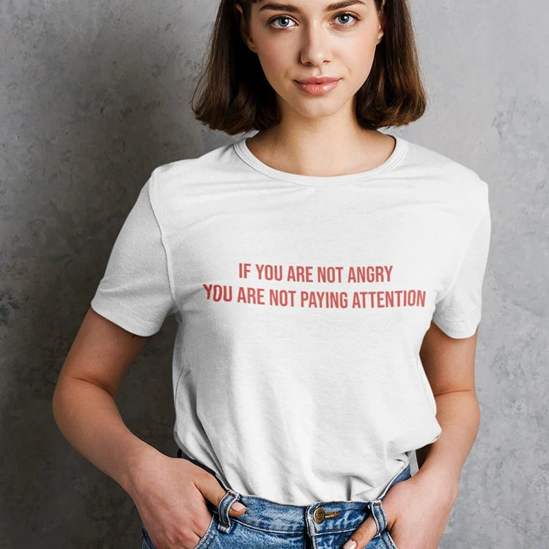 You Are Not Paying Attention Tee Elasticated Padded Insulated