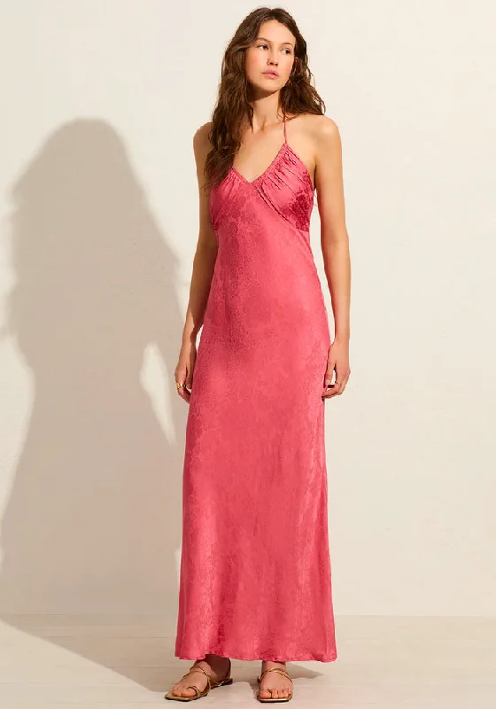 Kalina Maxi Dress Trendy Button Front Maxi Dress