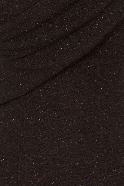 Felicia Black Glittered Diamante One Shoulder Fishtail Maxi Dress Fashionable Chiffon Maxi Dress Felicia Black Glittered Diamante One Shoulder Fishtail Maxi Dress Fashionable Chiffon Maxi Dress