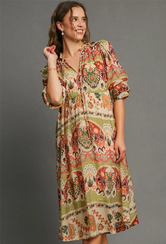 Lana Maxi Dress Trendy Floral Print Maxi Dress